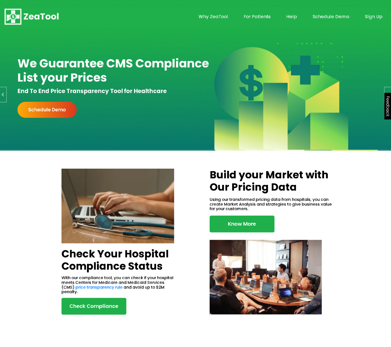 ZeaTool- AGENT-ASSISTED PRICE TRANSPARENCY PLATFORM